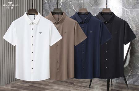 2025年5月6日入荷新作ARMANI紳士半袖ポロシャツ安い...