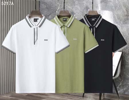 2025年5月6日入荷新作BOSS紳士半袖ポロシャツ安いけど...