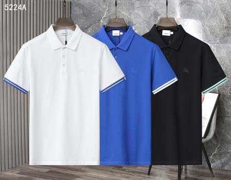 2025年5月6日入荷新作burberry紳士半袖ポロシャツ...