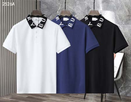 2025年5月6日入荷新作burberry紳士半袖ポロシャツ...