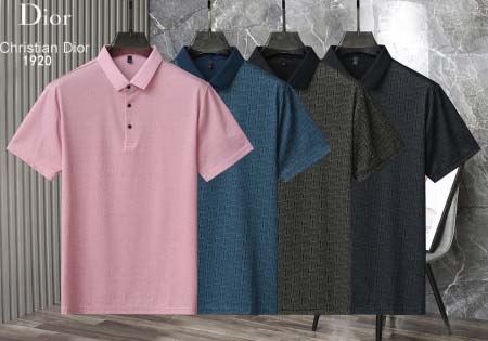 2025年5月7日入荷新作Dior紳士半袖ポロシャツ安いけど...