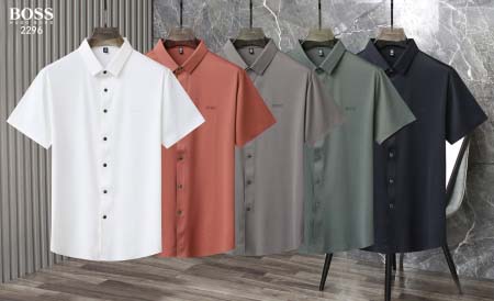2025年5月7日入荷新作boss紳士半袖 シャツ安いけど高...