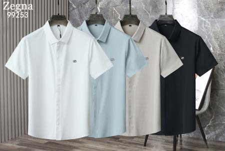 2025年5月7日入荷新作zegna紳士半袖ポロシャツ安いけ...