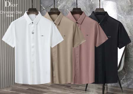 2025年5月7日入荷新作Dior紳士半袖 シャツ安いけど高...