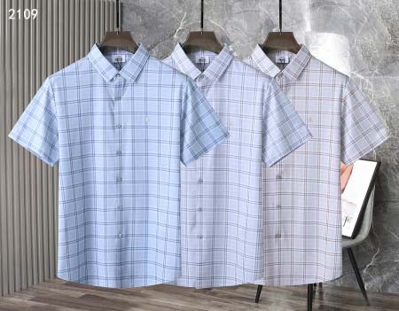 2025年5月7日入荷新作burberry紳士半袖 シャツ安...