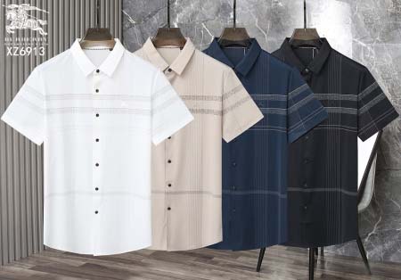 2025年5月7日入荷新作burberry紳士半袖 シャツ安...