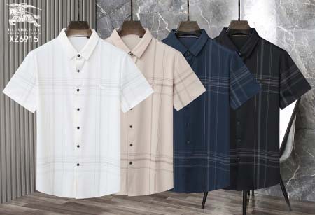 2025年5月7日入荷新作burberry紳士半袖 シャツ安...