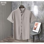 2025年5月7日入荷新作boss紳士半袖  シャツ安いけど高品質L-XXXXL/Fuer工場