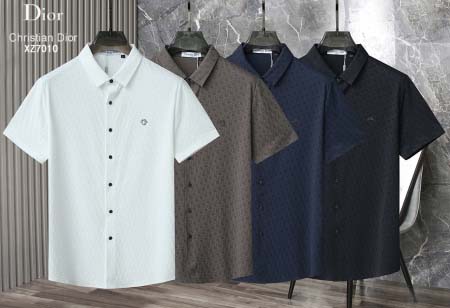 2025年5月7日入荷新作Dior紳士半袖 シャツ安いけど高...