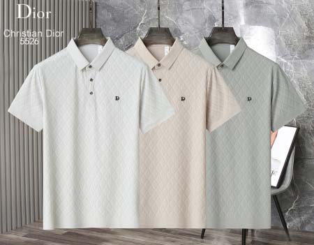 2025年5月7日入荷新作Dior紳士半袖ポロシャツ安いけど...