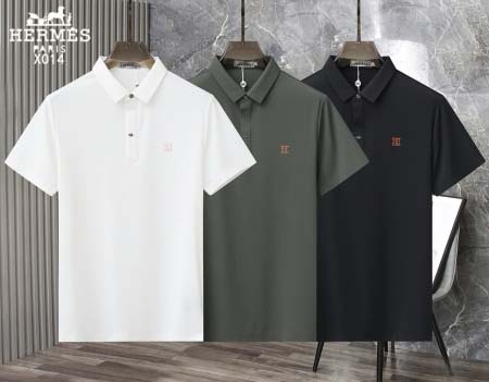 2025年5月7日入荷新作HERMES紳士半袖ポロシャツ安い...
