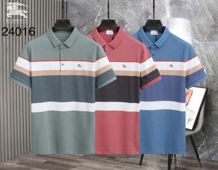 2025年5月7日入荷新作burberry紳士半袖ポロシャツ...