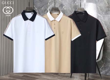 2025年5月7日入荷新作gucci紳士半袖ポロシャツ安いけ...