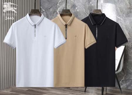 2025年5月7日入荷新作burberry紳士半袖ポロシャツ...