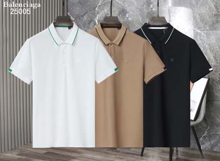 2025年5月7日入荷新作Balenciaga紳士半袖ポロシ...