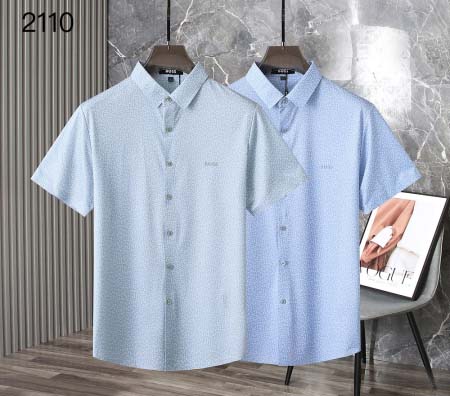 2025年5月7日入荷新作BOSS紳士半袖 シャツ安いけど高...