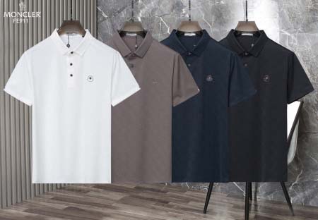 2025年5月7日入荷新作MONCLER紳士半袖ポロシャツ安...