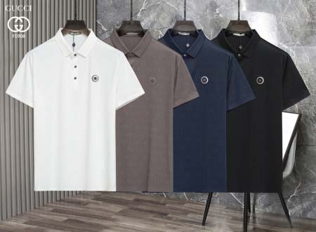 2025年5月7日入荷新作gucci紳士半袖ポロシャツ安いけ...