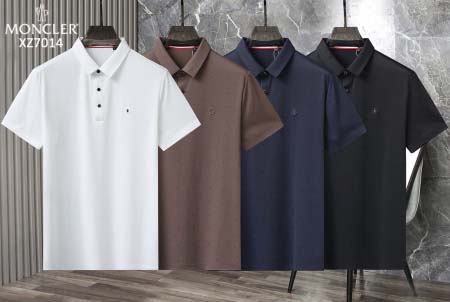 2025年5月7日入荷新作MONCLER紳士半袖ポロシャツ安...