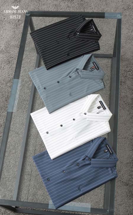 2025年5月7日入荷新作ARMANI紳士半袖ポロシャツ安い...