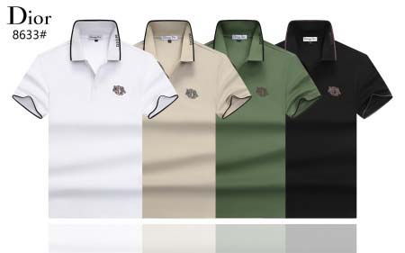 2025年5月7日入荷新作Dior紳士半袖ポロシャツ安いけど...