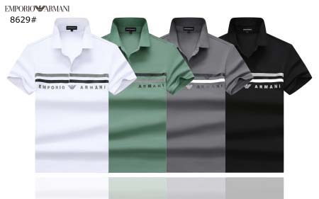 2025年5月7日入荷新作ARMANI紳士半袖ポロシャツ安い...