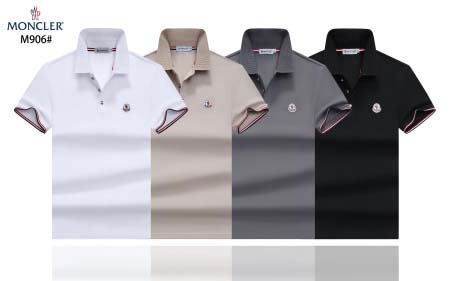2025年5月7日入荷新作MONCLER紳士半袖ポロシャツ安...