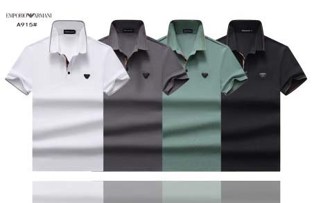 2025年5月7日入荷新作ARMANI紳士半袖ポロシャツ安い...