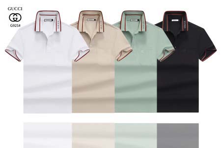 2025年5月7日入荷新作GUCCI紳士半袖ポロシャツ安いけ...