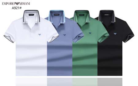 2025年5月7日入荷新作ARMANI紳士半袖ポロシャツ安い...