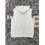 2025年5月7日入荷新作Brunello Cucinelliフード付きジップアップベスト 原版復刻限定品が人気で高級/fuke工場