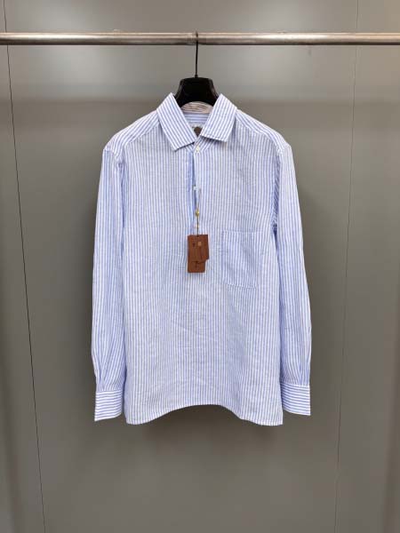 2025年5月7日入荷新作HERMES長袖 シャツ 原版復刻...