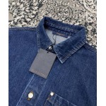 2025年5月7日入荷新作Louis Vuitton半袖 デニムシャツ 原版復刻限定品が人気で高級/fuke工場