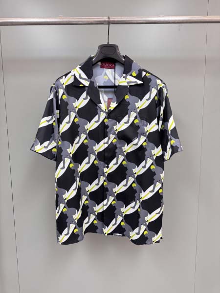 2025年5月7日入荷新作Gucci半袖 シャツ 原版復刻限...