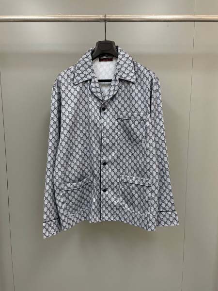 2025年5月7日入荷新作Gucci長袖 シャツ 原版復刻限...