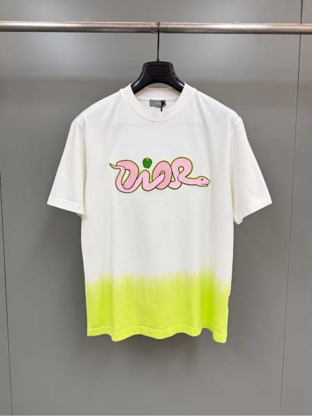2025年5月7日入荷新作Dior半袖 Tシャツ 原版復刻限...