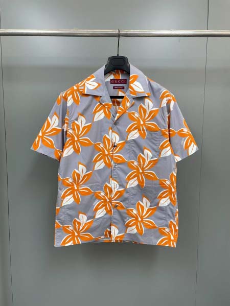 2025年5月8日入荷新作Gucci半袖 シャツ 原版復刻限...