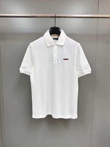 2025年5月8日入荷新作ZEGNA半袖ポロシャツ 原版復刻...