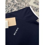 2025年5月8日入荷新作MIUMIU半袖ポロシャツ 原版復刻限定品が人気で高級/fuke工場