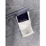 2025年5月8日入荷新作Louis Vuittonデニムの半袖シャツ 原版復刻限定品が人気で高級/fuke工場