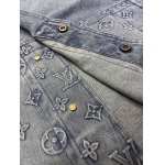 2025年5月8日入荷新作Louis Vuittonデニムの半袖シャツ 原版復刻限定品が人気で高級/fuke工場