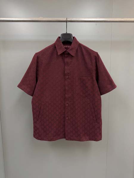 2025年5月8日入荷新作Gucci半袖 シャツ 原版復刻限...