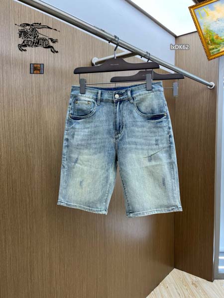 2025年5月9日入荷新作Burberryデニム半ズボン安価...