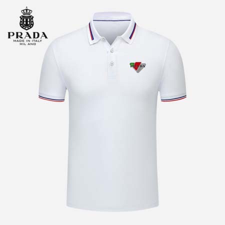 2025年5月12日入荷新作PRADA半袖ポロシャツ安価で人...