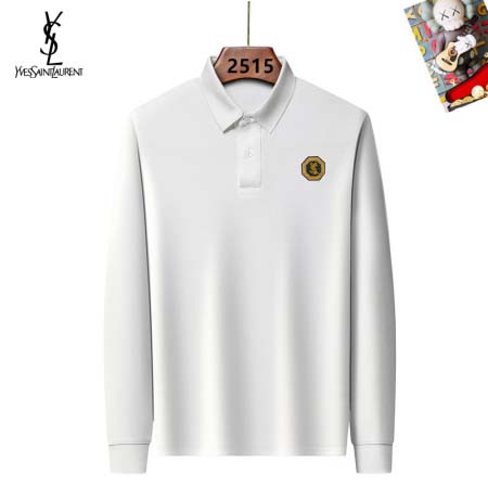 2025年5月12日入荷新作YSL長袖 ポロシャツ安価で人気...