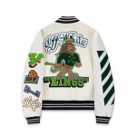 2025年5月13日入荷新作off white野球ジャンパーのカップルモデル誕生日プレゼントの服/男女兼用/カップル服人気/R&B工場