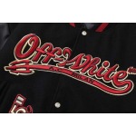 2025年5月13日入荷新作off white野球ジャンパーのカップルモデル誕生日プレゼントの服/男女兼用/カップル服人気/R&B工場