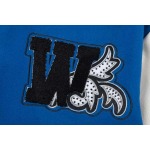 2025年5月13日入荷新作off white野球ジャンパーのカップルモデル誕生日プレゼントの服/男女兼用/カップル服人気/R&B工場