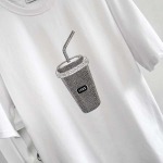 2025年5月13日入荷新作半袖 Tシャツ誕生日プレゼントの服/男女兼用/カップル服人気/R&B