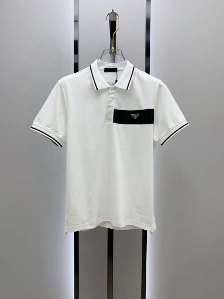 2025年5月14日入荷新作PRADA半袖ポロシャツ 超厳選...